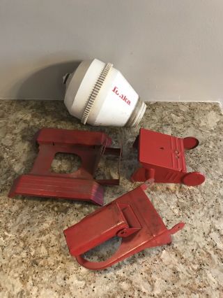 Vintage Red Classic Diecast Steel Tonka Cement Mixer Bed Only