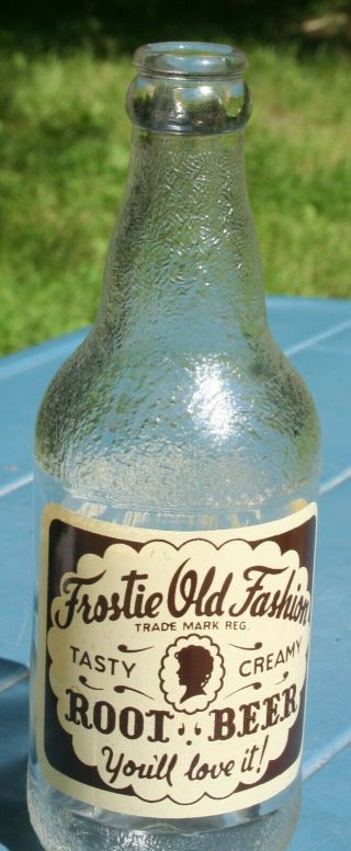 Bottle Frostie Root Beer Bottled In Reeds Ferry Hampshire Pristine