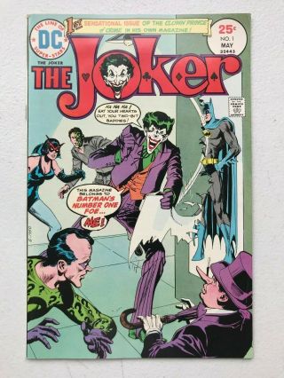 The Joker 1 - 1975 The Clown Prince Of Crime Two Face Batman Dc Comics
