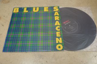 Blues Saraceno Plaid 1992 Korea Vinyl Lp 12 " Ex Guitar Recordings Metal