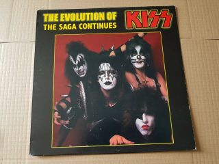 Kiss - The Evolution Of The Saga Continues - Lp - Vinyl -