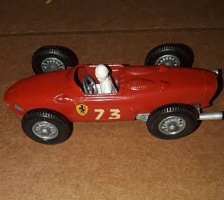 Vintage Matchbox Lesney Ferrari Racing Car Red 73