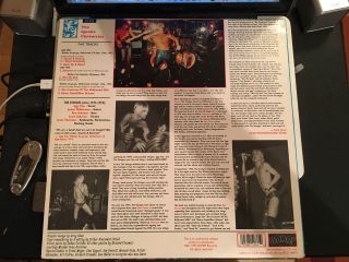 IGGY AND THE STOOGES CALIFORNIA BLEEDING LP - RARE - 1997 US CALIFORNIA PRESSING - EX, 4
