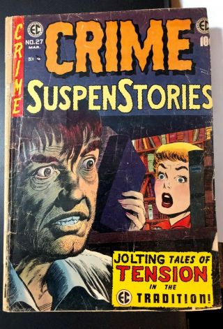 Ec Crime Suspenstories 27 Silver Age Horror