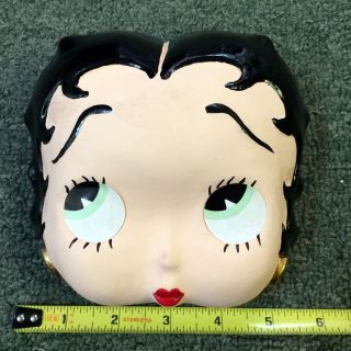 Vintage Betty Boop Porcelain Face Wall Hanging Hand Painted Esco Nrfb 72217