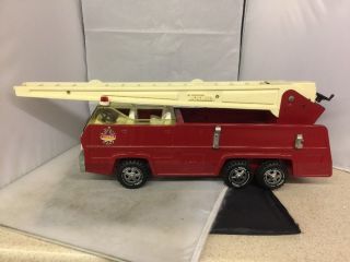 Vintage Tonka Fire Truck W/aerial Ladder,  Wow•