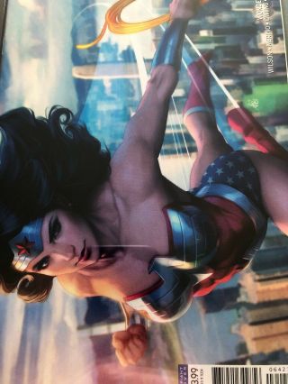Wonder Woman 64 (2019) CGC 9.  8 1st Print Stanley Artgerm Lau Variant 3