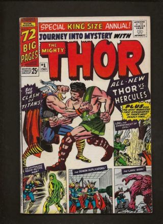 Thor King Size Annual 1 Vg/fn 5.  0 Hi - Res Scans