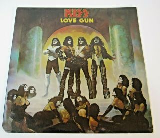 Kiss - Love Gun LP US w/ Gun & Inserts Casablanca Records 1977 8