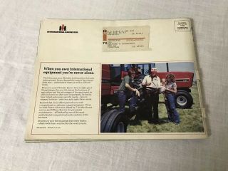 1983 IH International farm buyers guide brochure 4WD 2,  2 tractor cub cadet 2