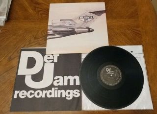 Nm/nm 1986 Beastie Boys Licensed To Ill Lp Record Album Vinyl Def Jam Bfc 40238