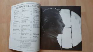 BEETHOVEN: Karajan 9 Symphonies,  Berlin Phil.  (1977) Ltd Ed.  Signed Certificate 3