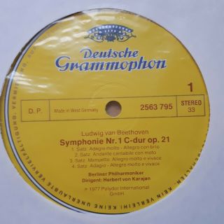 BEETHOVEN: Karajan 9 Symphonies,  Berlin Phil.  (1977) Ltd Ed.  Signed Certificate 4