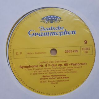 BEETHOVEN: Karajan 9 Symphonies,  Berlin Phil.  (1977) Ltd Ed.  Signed Certificate 8