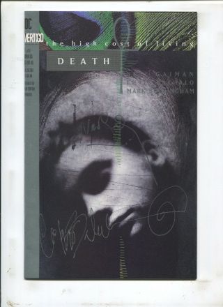 Death: The High Cost Of Living Vol.  1 Signed W/ (9.  2) 1993