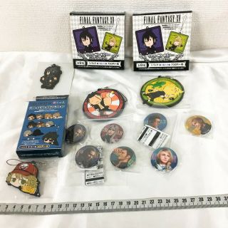 Square Enix Final Fantasy ⅩⅤ 15 Rubber Strap Can Badge Japan Anime Game F30