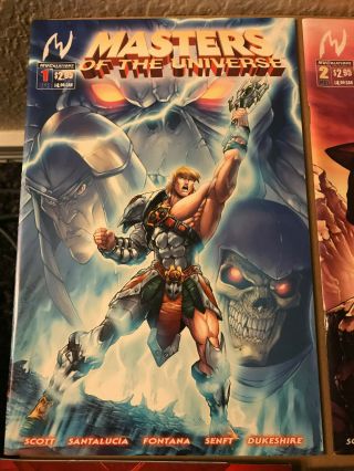 Mv Creations Masters Of The Universe 1 - 5 He - Man,  Icons Of Evil,  21 Books Total