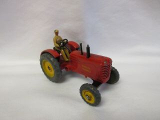Vintage Dinky Toys die cast metal Massey Harris Tractor 27a 2