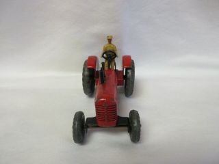Vintage Dinky Toys die cast metal Massey Harris Tractor 27a 3