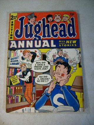 Archies Pal Jughead Annual 2 Betty,  Veronica,  1954,  Tough To Get Issue