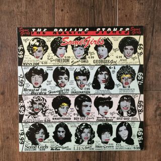 The Rolling Stones ‎– Some Girls.  Uk 1978 Uncensored Sleeve Cun 39108