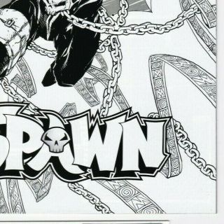 Spawn 293 Todd McFarlane B&W Error Edition Black & White Comic Never Pressed 5