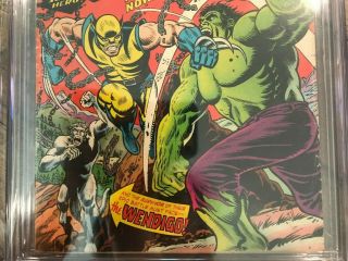 Incredible Hulk 181 CGC 3.  0 1st appearance Wolverine ICONIC cover & comic 3