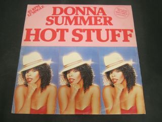 Vinyl Record 12” Donna Summer Hot Stuff Red Vinyl (92) 42