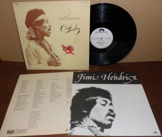 Jimi Hendrix Crash Landing 1975 Japan White Label Promo Lp Mp 2495,  Gift