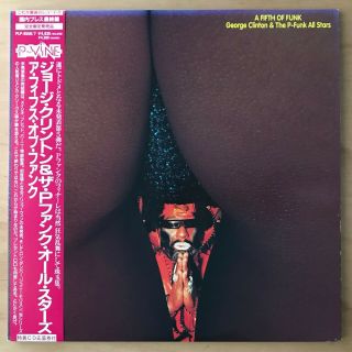 George Clinton And The P - Funk All Stars A Fifth Of Funk Japan Double Lp W/obi