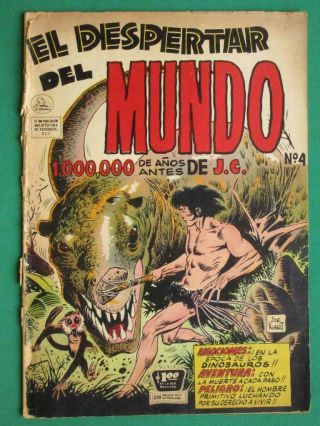 Tor 4 Joe Kubert El Despertar Del Mundo Monster Spanish Mexican Comic La Prensa