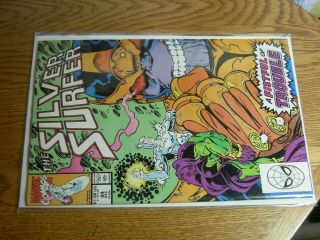 The Silver Surfer 44 Nm - Thanos And The Infinity Gauntlet