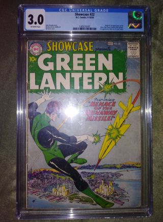 Green Lantern Showcase 22 3.  0 Cgc
