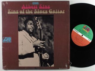 Albert King King Of The Blues Guitar Atlantic Lp Vg,  Shrink