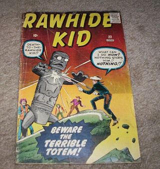 Rawhide Kid.  22.  Jack Kirby Art