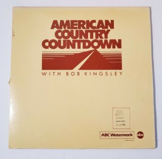 American Country Countdown Nov 17 1984 Bob Kingsley 3 Vinyl Lp Record Album Set