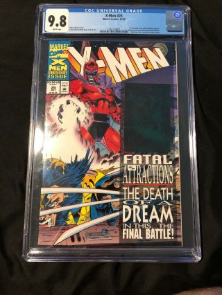 X - Men 25 (oct 1993,  Marvel) 9.  8 Cgc