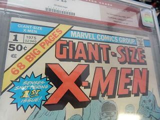 Giant Size X - Men 1 - CGC 8.  0 off white st App Storm Nightcrawler Colossus 5