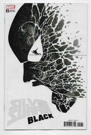 Silver Surfer Black 2 Marvel Comics 2019 Marcos Martin 1:25 Variant Cover