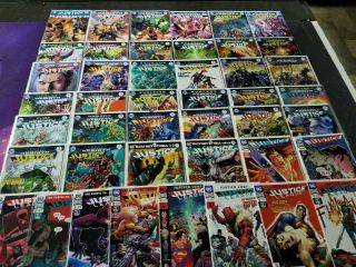 Justice League 1 - 43 & Rebirth 1 - Complete Series - Dc Comics - 1st Prints
