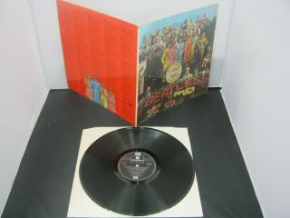 Vinyl Record Album The Beatles Sgt Peppers Lonely Hearts Club Band (106) 21