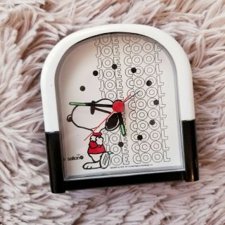 Vtg 1971 Salton Joe Cool Snoopy Alarm Clock Peanuts Collectible Retro 70 