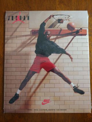 1993 - 1994 Nike Michael Jordan Calendar