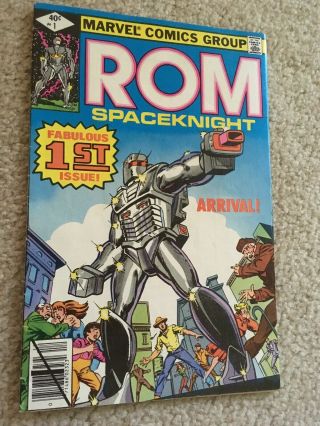 Rom Spaceknight 1 Comic Book Ungraded 1st Issue