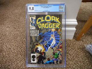 Cloak And Dagger 1 Cgc 9.  8 Marvel 1985 White Pages Tv Show Spiderman V2 Hot
