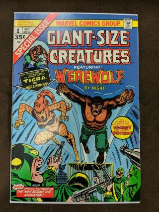 Giant - Size Creatures 1 First Appearance Tigra Marvel Comics Avengers