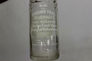 Oregon Trail Soda Bottle,  Alliance Scottsbluff,  NE Greeley,  Colorado 1956 3