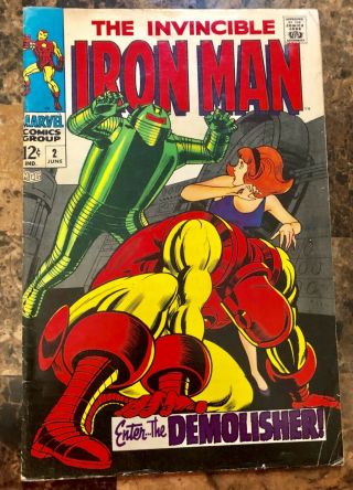 Iron Man 2 1968 Marvel Comic Avengers