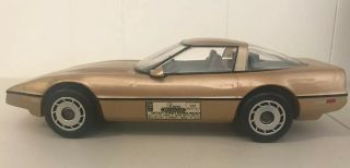 Vintage Jim Beam Decanter 1984 Bronze Chevrolet Chevy Corvette Car
