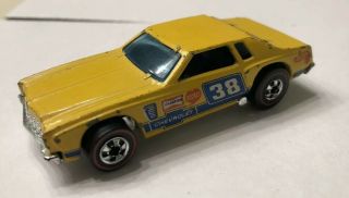 1974 Hot Wheels Redline Stocker Chevrolet Monte Carlo In Yellow 2